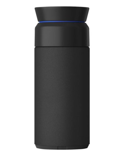 Borraccia acciaio inox da 350 ml Ocean Bottle Obsidian Black
