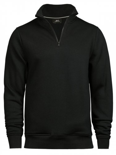 Felpa mezza zip