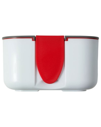 Lunch box in PP e silicone Veronica Rosso