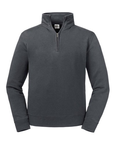 Felpa Authentic zip 1/4 Convoy Grey