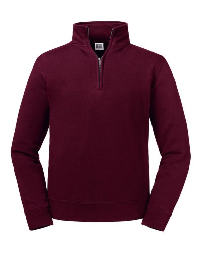 Felpa Authentic zip 1/4 Burgundy