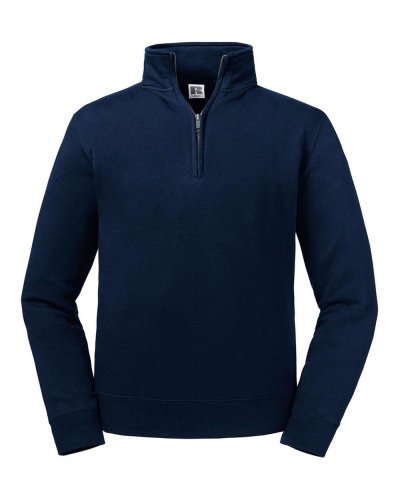 Felpa Authentic zip 1/4 French Navy