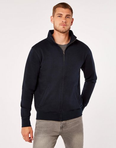 Felpa con zip Regular Fit