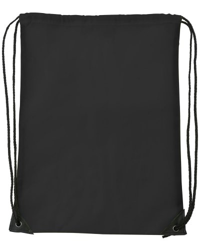 Sacche zaino personalizzate in poliestere 210 Nero