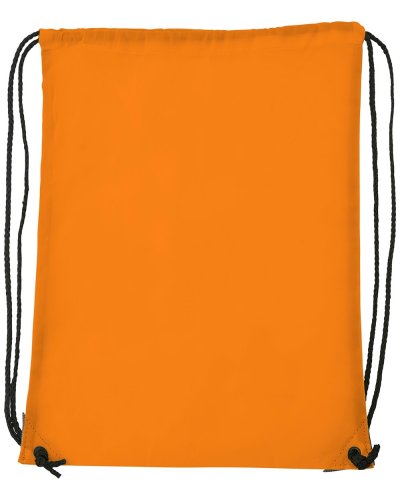 Sacche zaino personalizzate in poliestere 210 Arancione Neon