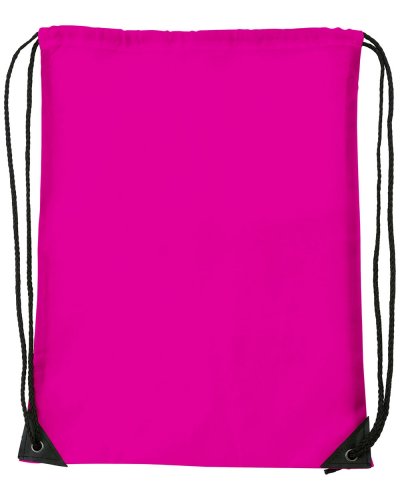 Sacche zaino personalizzate in poliestere 210 Rosa