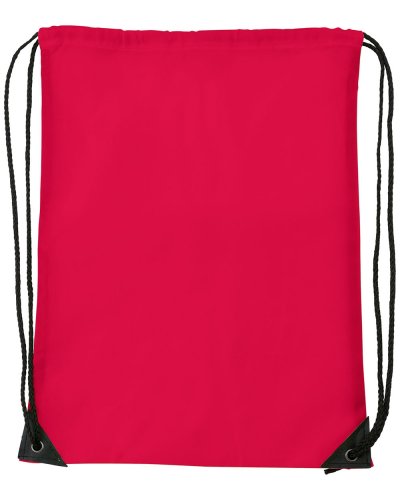 Sacche zaino personalizzate in poliestere 210 Rosso