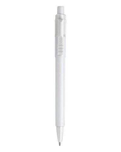 Penna a sfera Baron in ABS Bianco