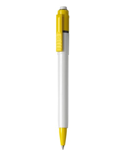 Penna a sfera Baron in ABS Giallo