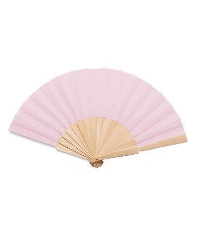 Ventaglio con stecche in legno Maden Rosa