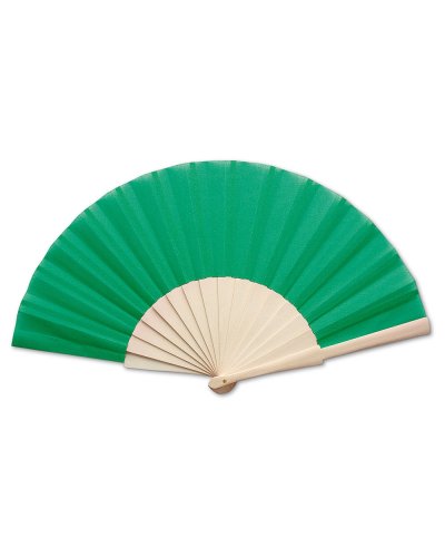 Ventaglio con stecche in legno Maden Verde