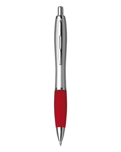 Penna a sfera in ABS Cardiff Rosso
