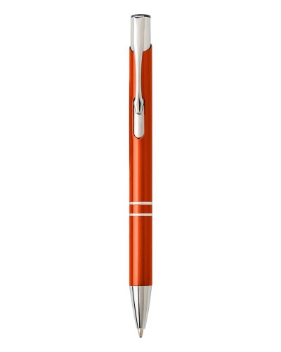 Penna a sfera in alluminio Delia Arancio