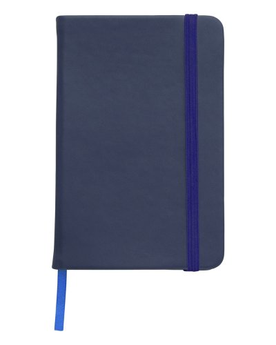 Taccuino formato A5 a righe in PU Eva Blu