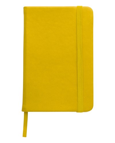 Taccuino formato A5 a righe in PU Eva Giallo