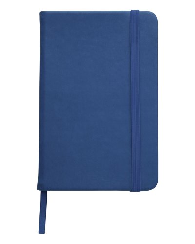 Taccuino formato A6 a righe in PU Dita Blu