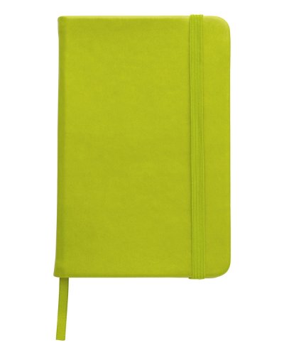 Taccuino formato A6 a righe in PU Dita Verde Chiaro