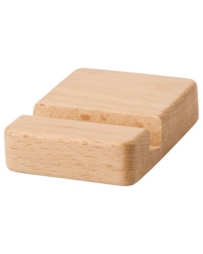 Supporto per smartphone in legno Nyla Marrone