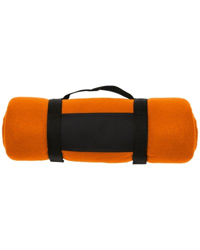 Coperta in pile Nora Arancio