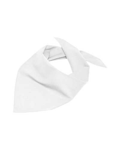 Triangular Scarf White