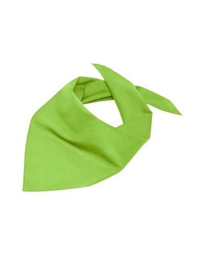 Triangular Scarf Lime Green