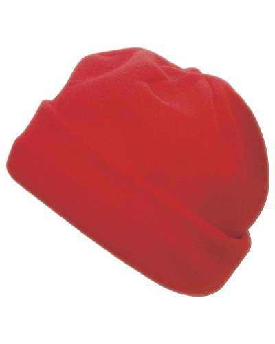 Berretto in pile Elliana Rosso