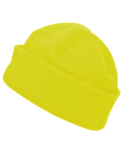 Berretto in pile Elliana Giallo