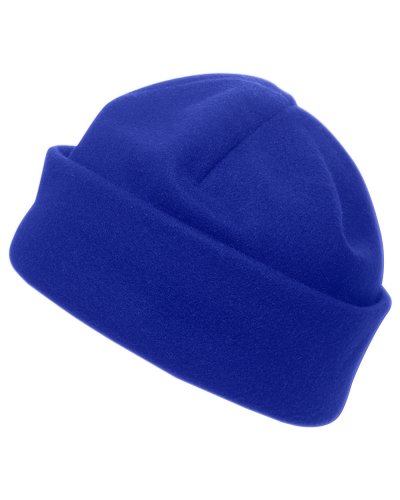 Berretto in pile Elliana Blu Royal