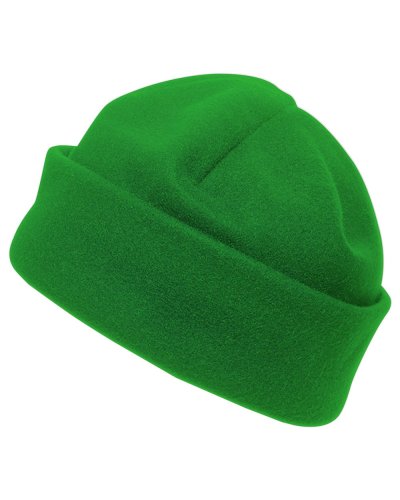 Berretto in pile Elliana Verde