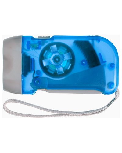 Torcia tascabile in ABS Tristan Blu Royal
