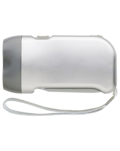 Torcia tascabile in ABS Tristan Argento