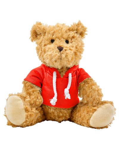 Peluche orsacchiotto Monty Rosso
