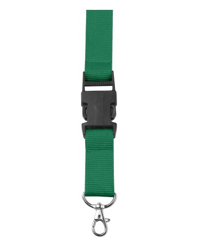 Lanyard con chiusura di sicurezza Bobbi Verde