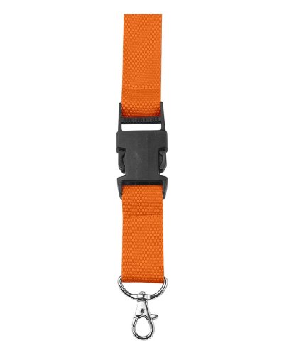 Lanyard con chiusura di sicurezza Bobbi Arancio