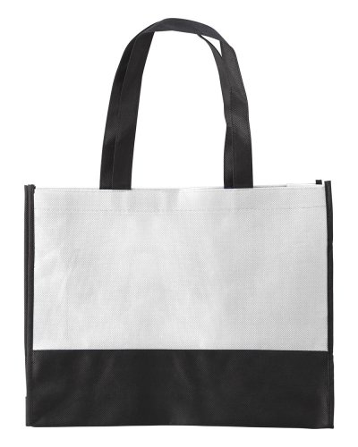 Shopping bag in TNT 80 gr/m² Brenda Bianco