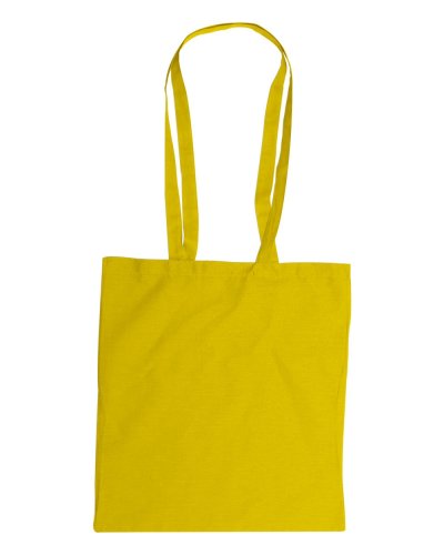 Shopper in cotone Amanda Giallo