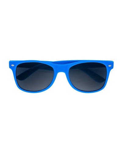 Occhiali da sole Unisex in plastica lenti policarbonato Blu Royal
