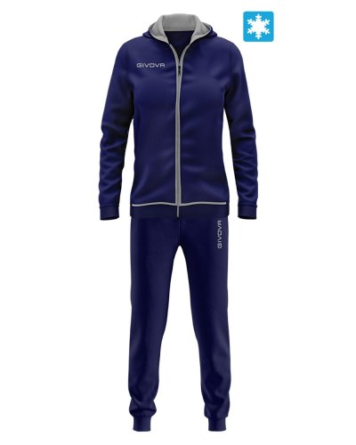 Tuta king star donna Blu/Grigio Chiaro