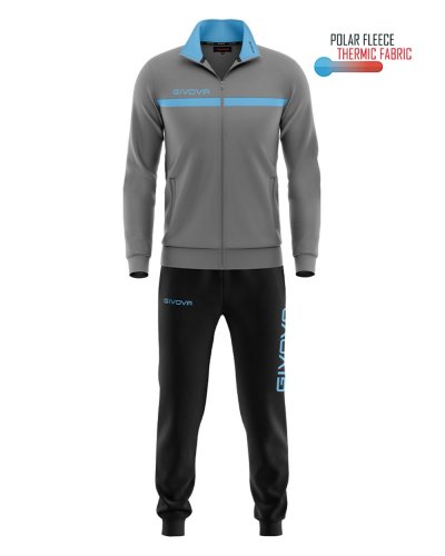 Tuta Givova one full zip polarfleece
