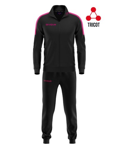 Tuta Revolution Triacetato Donna Nero / Fuxia Fluo