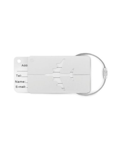 FLY TAG Argento Opaco