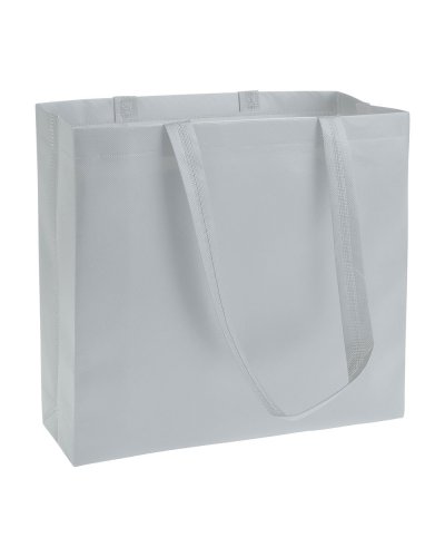 Shopper in TNT laminato Bianco