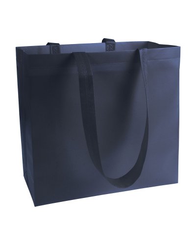 Shopper in TNT laminato Blu scuro