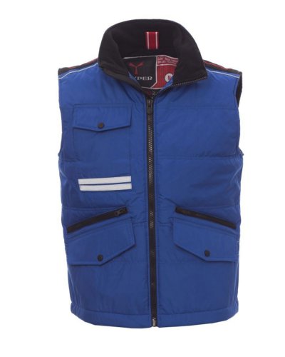 Gilet Da Uomo Sagomato Mig 2.0 Blu Royal/Nero