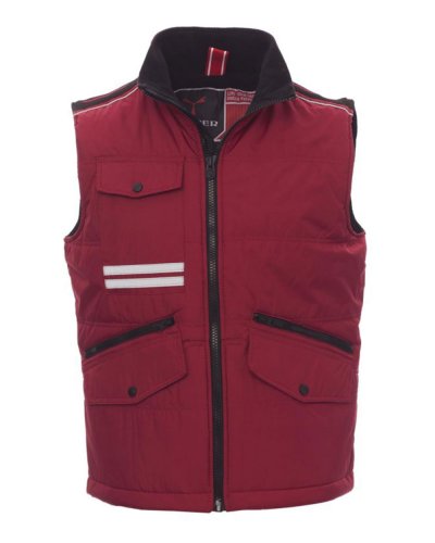 Gilet Da Uomo Sagomato Mig 2.0 Bordeaux/nero
