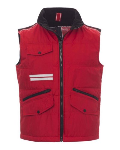 Gilet Da Uomo Sagomato Mig 2.0 Rosso/Nero