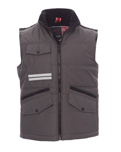 Gilet Da Uomo Sagomato Mig 2.0 Smoke/Nero