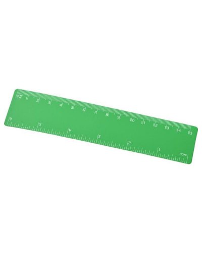 Righello Rothko da 15 cm in plastica Verde
