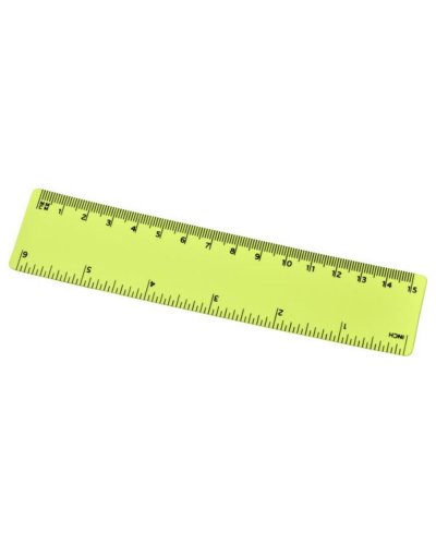 Righello Rothko da 15 cm in plastica Lime