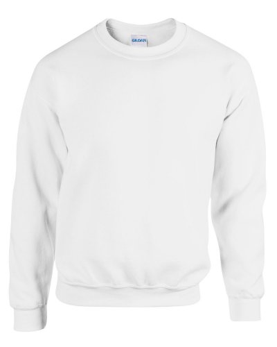 Felpa girocollo di peso medio Softstyle Bianco
